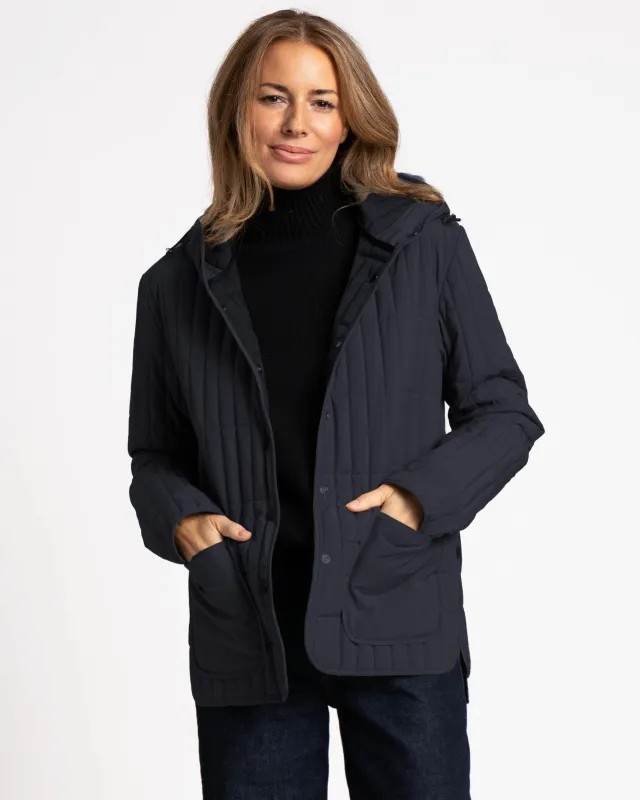 WEGA Green Goose Steppjacke Längsstepp SYMARA